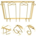 thumbnail image 3 of Decorative Iron Wine Cup Storage Rack 1 Set Wine Glass Holder, 3 of 6