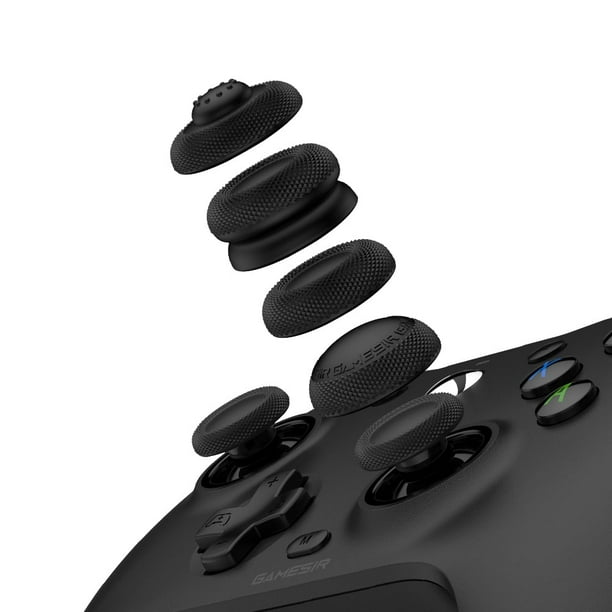 GameSir Paquete de Agarre para el Pulgar Controles Xbox One/serie y PS4/PS5, Switch Pro (Negro)