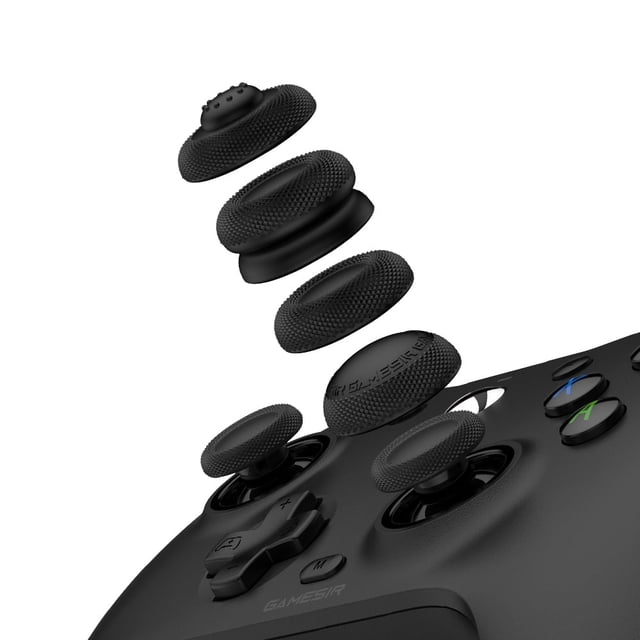 GameSir Paquete de Agarre para el Pulgar Controles Xbox One/serie y PS4/PS5, Switch Pro (Negro)