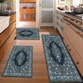 thumbnail image 2 of Kitchen Rugs Sets of 3 Non Slip Washable Kitchen Mats for Floor, Waterproof Kitchen Runner Rug, Floor Mat Carpet for Entryway, Laundry, Sink, Hallway, Bathroom, 2 of 10