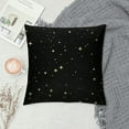 thumbnail image 2 of GOSMITH  Constellation Throw Pillow Covers Soft Galaxy Starry Sky Pillow Cases Cushion Covers for Living Room Bedroom Moon Stars Decorative Throw Pillowcases for Sofa Couch Chair, 2 of 5