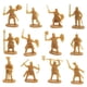 thumbnail image 2 of 200/Set Figuras de Antiguo de Plástico Macarena Figuras de caballos Oro 2-3 cm, 2 of 8