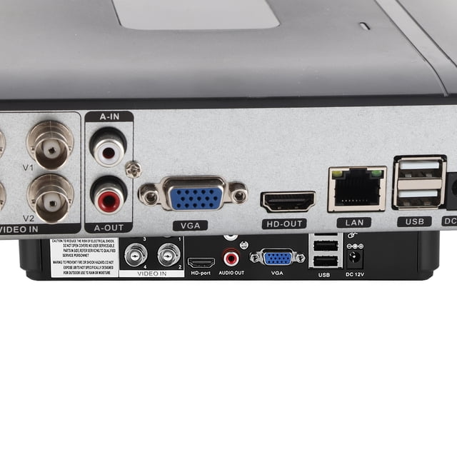 Grabador de Seguridad DVR, Grabador de Vídeo de conversación bidirecional, 1080p Hd para Hotel de Seguridad en el HOGAR