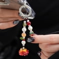 thumbnail image 5 of Stylish Cell Phone Charm with Mini Tether - Cute Decorative Pendant for Mobile Phones, Suitable for iPhone 15, , Backpack, Airpod, Wallet Decoration, Personalize Tech Gadgets, Devices, 5 of 12