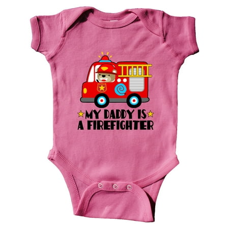 

Inktastic Fireman Daddy is a Firefighter Gift Baby Boy or Baby Girl Bodysuit