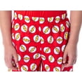 thumbnail image 3 of DC Comics Big Boys' The Flash Logo Short Sleeve Shirt Pajama Short Set, 3 of 7