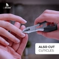 thumbnail image 6 of Lebrüke® Podiatrist Toenail Clippers - Nail Nipper for Seniors - for Thick & Ingrown Toe Nails - with Extra Sharp Blade, 6 of 7