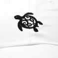 thumbnail image 5 of DALIX Turtle Hat Nature Womens Baseball Cap in White, 5 of 7