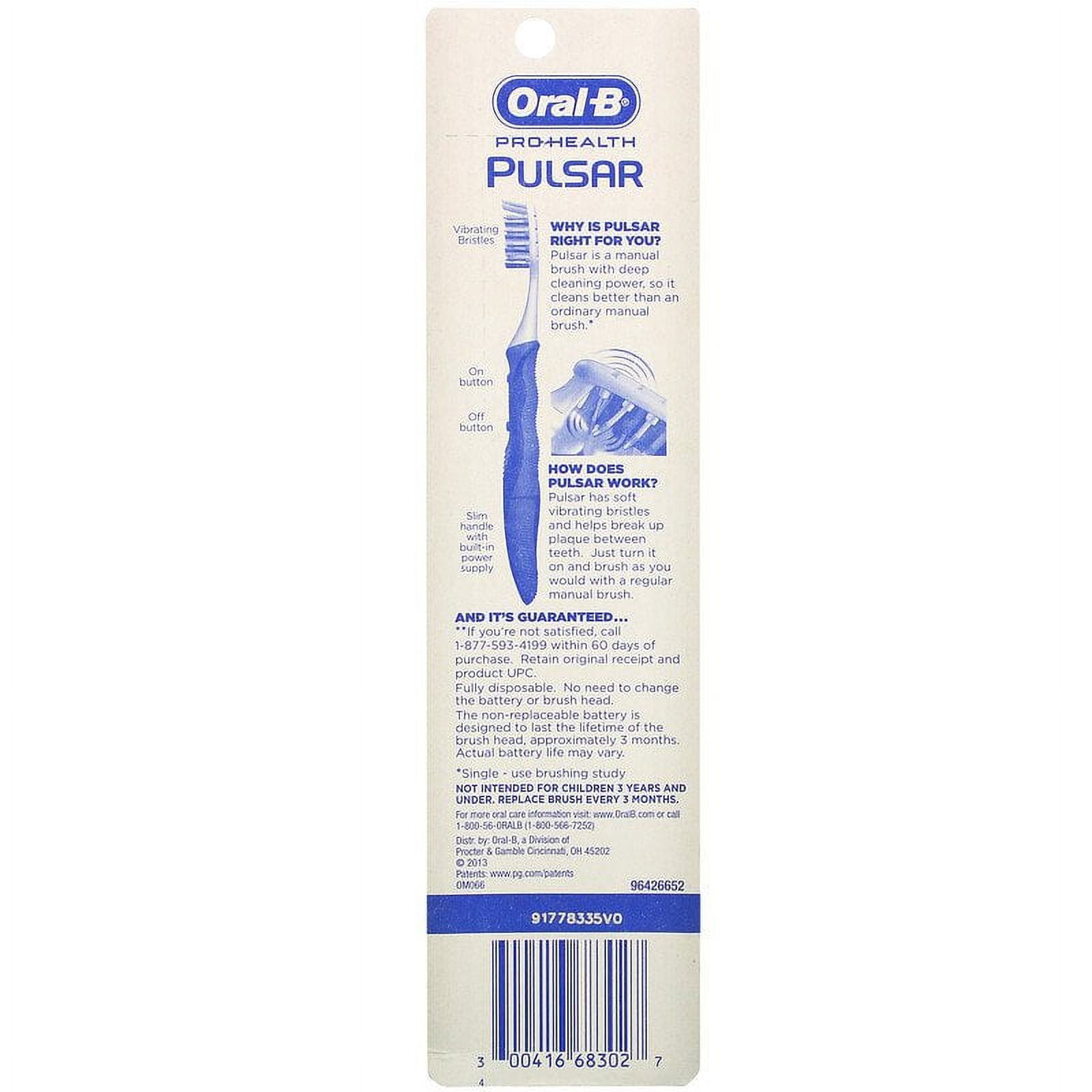 6 Pack - Oral-B Pulsar Toothbrush Soft 1 Each