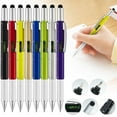 thumbnail image 1 of multi tool pen，pen multitool，tool pen Stocking Stuffers For Men Dad Multitool Pen Tool Cool Gadget For Men Ideas For Him Teachers Ruler Screwdriver Ballpoint Pen 1ml, 1 of 9