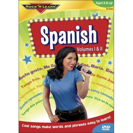 Rock N Learn: Spanish: Volume 1 and 2 (DVD) (Best Tv Shows To Learn Spanish)