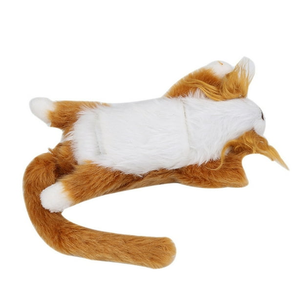 Uheoun Kids Educational Toys Electric Rolling Cats Sleeping On Its