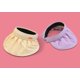 thumbnail image 3 of KAIYANG Sombrero para el sol con parte superior vacía, diadema para niños, protección solar, visera solar, protección UV púrpura (amarillo) rosa, 3 of 5