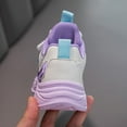 thumbnail image 7 of CAICJ98 Infant Girl Shoes New Pattern Cute Mesh Breathable Comfortable Sports Shoes Four Seasons Casual Hook Loop Tennis Shoes for Toddler Girls Purple (Toddler/Little Kid/Big Kid),3.5, 7 of 7