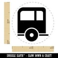 thumbnail image 2 of Camper Trailer Camping Icon Self-Inking Rubber Stamp Ink Stamper - Dry Pad (No Ink) - Mini 1/2 Inch, 2 of 7