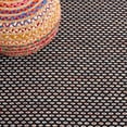 thumbnail image 6 of SAFAVIEH Montauk Annie Geometric Cotton Area Rug, Black/Ivory, 6' x 6' Round, 6 of 8