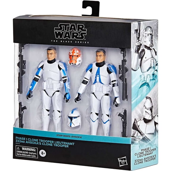 Hasbro Star Wars The Black Series Clone Trooper Action Figure, Plastic White, 12 x 12 x 12 in