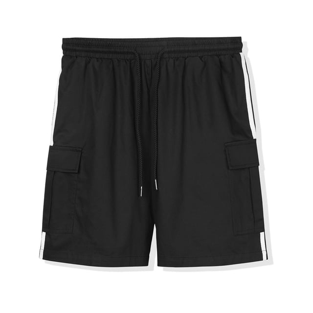 Pantalones Cortos de Entrenamiento para Hombre Unique Bargains Negro 36