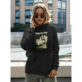 thumbnail image 2 of Modern Davidtechno Style Hoodie Women -Image by Shutterstock, Female XX-Large, 2 of 4