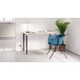 thumbnail image 2 of Olio Designs Spright Wood Top Work Table Desk in White and Black Coffee, 2 of 4