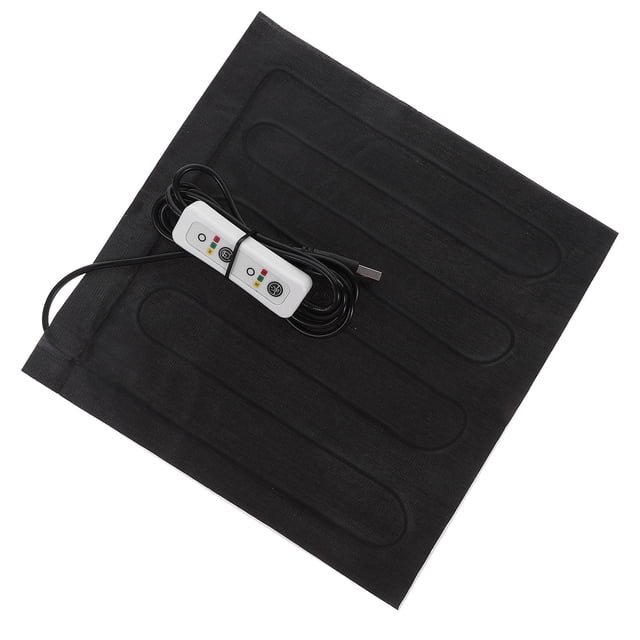 WHAMVOX Panel Calefactor Para Reptiles USB Eficiente Y Portátil Con Superficie Fácil De Limpiar