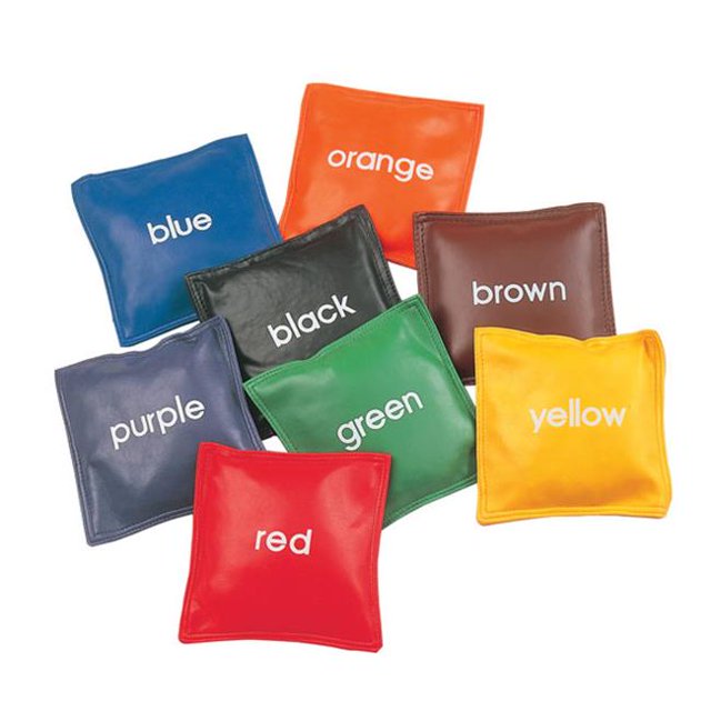 Champion Sports Poufs avec Ensemble Coloré de 5 Pouces, 5 Pcs