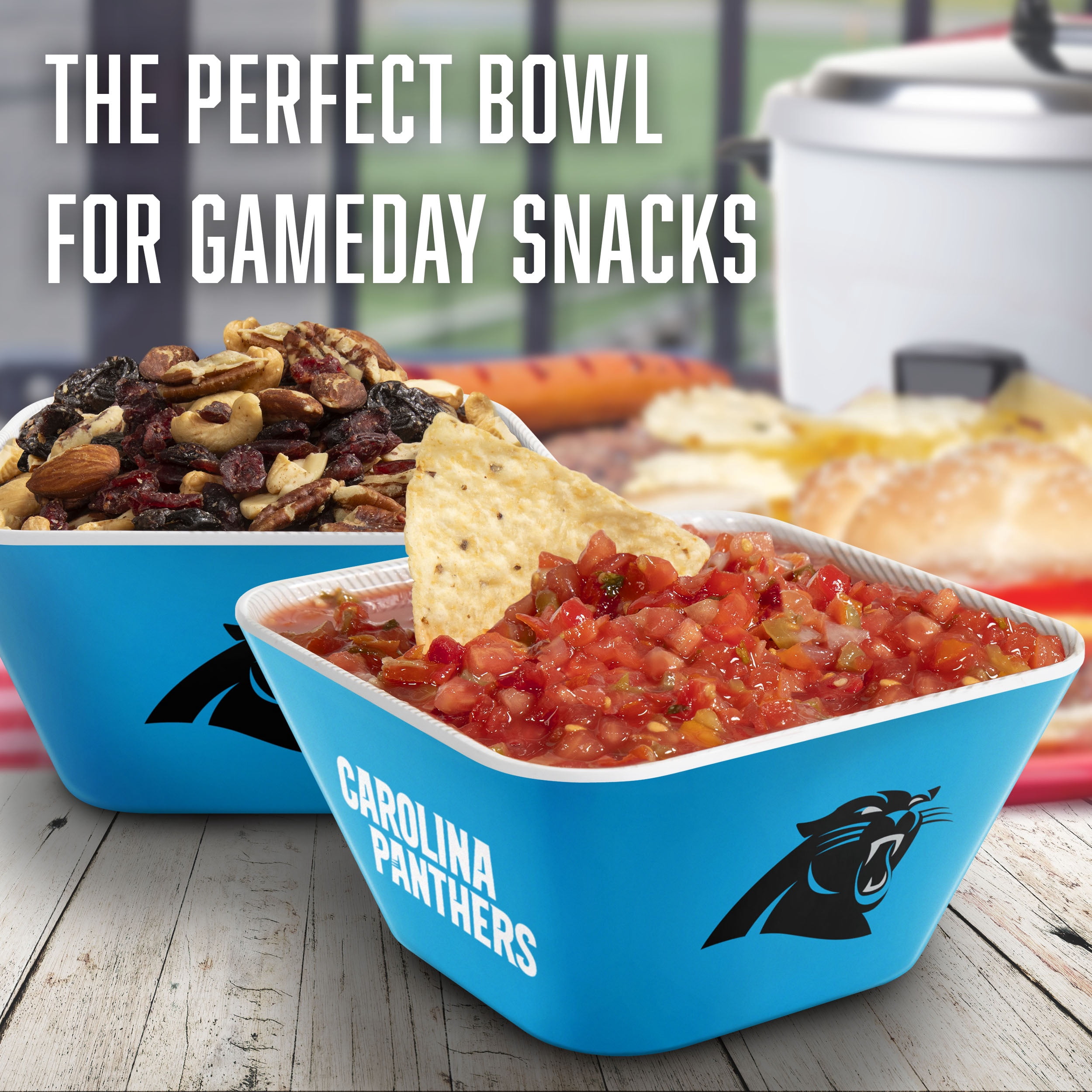 YouTheFan NFL Carolina Panthers Small Snack Bowl