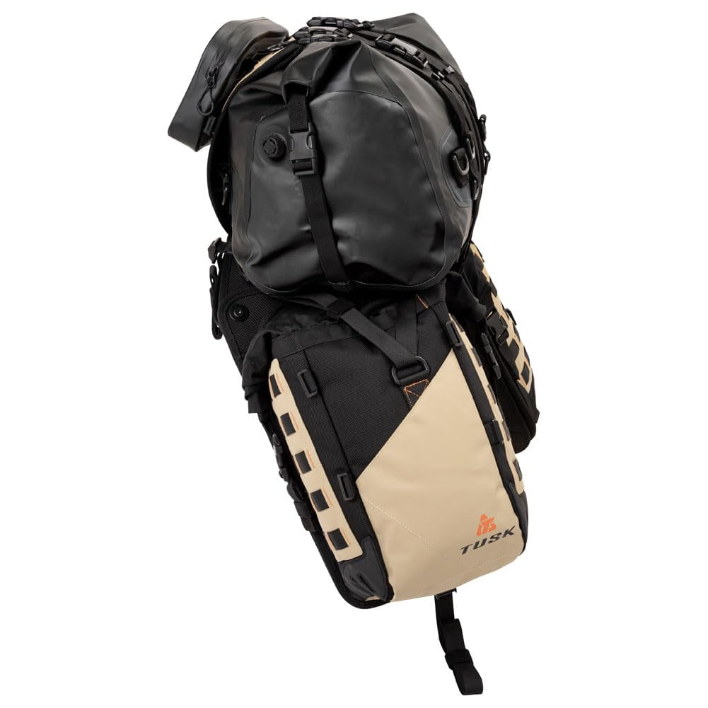 TUSK Highland X2 Rackless Luggage System w/Medium Dry Duffel Tail