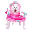 thumbnail image 1 of Dressing Table And Suitcase Children'S Dressing Table With Light Sound Beauty Studio For Girls (Pink), 1 of 6