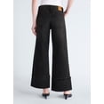 thumbnail image 3 of Scoop Women's and Women's Plus Mid Rise Cuffed Wide Leg Jeans, Sizes 0-28W, 3 of 5