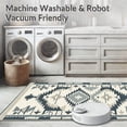 thumbnail image 5 of ODIKA 6'x9' Machine Washable Non-Slip Area Rug, Southwestern Beige High Traffic Rug, Beige, 1058597, 5 of 5