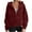 Red, variant on Half Zip Pullover Women Sherpa Fuzzy Fleece Hoodies with Pocket Zip Up Long Sleeve Sweater Fall Winter Warm Hooded Sweatshirts