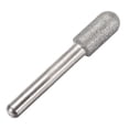 thumbnail image 3 of Brocas de diamante Uxcell para herramientas rotativas con vástago de 1/4 de pulgada, nariz de bola cilíndrica de 10 mm, 120 de grano, 10 piezas, 3 of 4