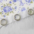 thumbnail image 4 of Homewish Cartoon Ribbon Bowknot Curtains Pack of 2 (42x84 Each),Purple Flower Floral Curtains Blackout,Rustic Natural Plant Bedroom Curtains For Girls Kids,Luxury Bedroom Decor, 4 of 6