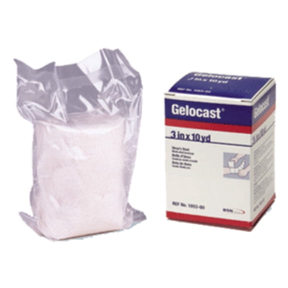 Gelocast Medicated Bandage 4 inches x 10 yards 1 Each (Pack of 3)