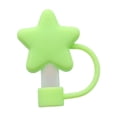 thumbnail image 2 of Tapa de silicona para pajita con forma de estrella, a prueba de polvo, a prueba de fugas, reutilizable y flexible para vasos y botellas de agua. Apta para lavavajillas., 2 of 6