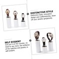thumbnail image 4 of Watch Display Stand Stud Earring Holder Watches for Men Bracelet Holder Stand Lip Gloss Holder Trumpet Stand Resin Watch 3pcs, 4 of 5