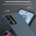 thumbnail image 3 of MyBat Pro Maverick Series Case with Holster for Motorola Moto G 5G (2024) - Blue, 3 of 5