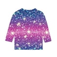 thumbnail image 5 of Kids Casual Printed Pullover Shirt, 3/4 Sleeve Round Neck Top for Boys Girls Spring Summer Indoor Outdoor Wea Kids Pullover Shirt, 5 of 5