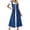 Blue, variant on Vintage Women Stage Performance Gown, Two Piece Style Off Shoulder Short Sleeve Front Lace-Up Corset Waist A-Line Long Dress For Fair Halloween Garden Shooting Light Blue M