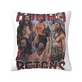 thumbnail image 1 of Funda de almohada supersuave Roman Reigns con cremallera para dormitorio, sofá, sillón, fundas de almohada mullidas y acogedoras para todas las estaciones, almohada cuadrada, 1 of 8