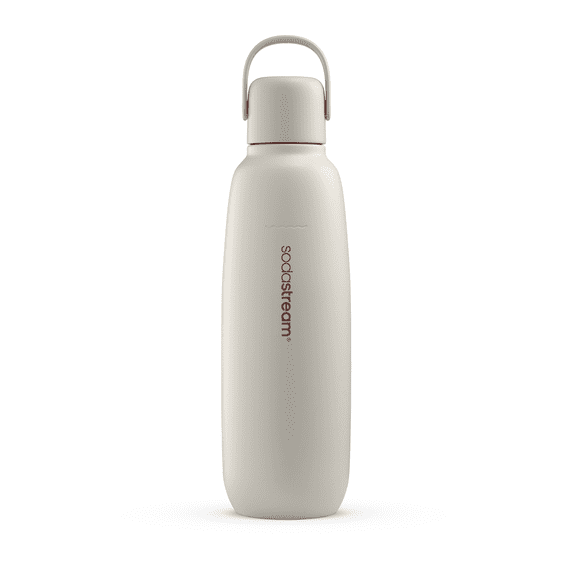 Bouteille en acier inoxydable Fizz & Go de SodaStream, couleur sable