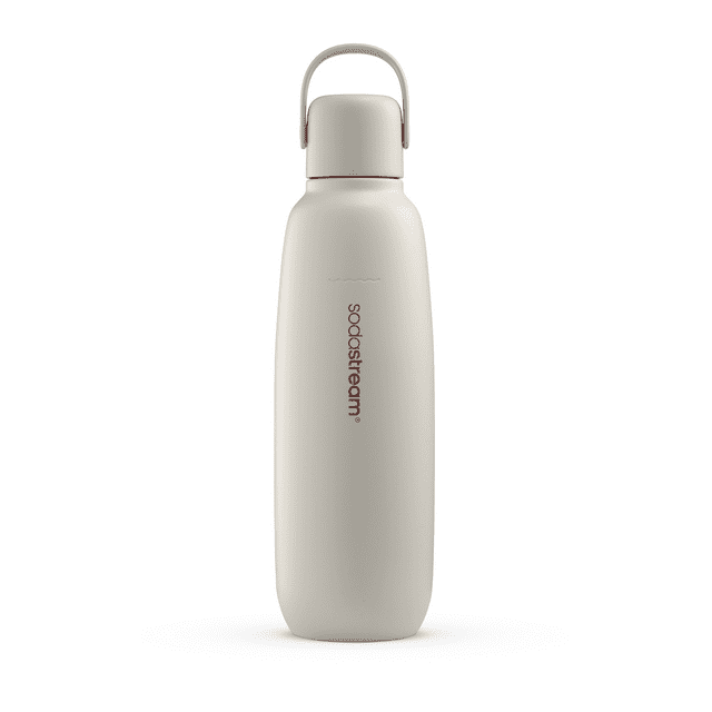 Bouteille en acier inoxydable Fizz & Go de SodaStream, couleur sable