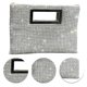thumbnail image 1 of Bolso Hobo Noche para Mujer Con Cadena Diamantes Imitación Mano Magnético A Presión, 1 of 9