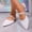 White, variant on PiGOGI Women Closed Toe Pointed Toe Flat Slippers Two Way Sandals Adjustable Strap Summer Casual White
