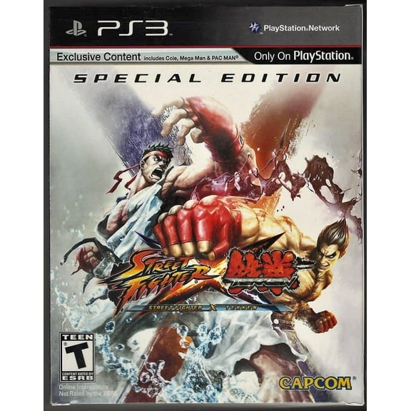 Street Fighter X Tekken: Special Edition, Capcom, PlayStation 3, [Physical]