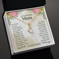 thumbnail image 3 of To My Beautiful Mom You Have Been Such an Amazing Influence Alluring Ribbon Necklace Message Card, 3 of 20