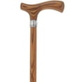 thumbnail image 6 of Fritz Comfort Cane – Matching Stained Wood Handle & Shaft Arthritis-Friendly Grip, Walking Stick for Men and Women, Walking Cane, 6 of 9