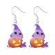 thumbnail image 1 of CAIROYAR Pendientes de Halloween Pendientes de gato con calabaza fantasma Pendientes de moda O8 para fiestas, 1 of 7