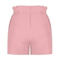 thumbnail image 5 of Delliss Women's Comfy Soft Drawstring Paper Bag Lightweight Shorts Pockets Sports, 5 of 7